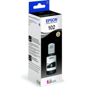 Cartuccia Originale Epson Ink-jet Serbatoio Ecotank 102 - 127 ml Nero - C13T03R140-0
