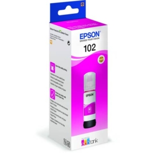 Cartuccia Originale Epson Ink-jet Serbatoio Ecotank 102 - 70 ml Magenta - C13T03R340-0