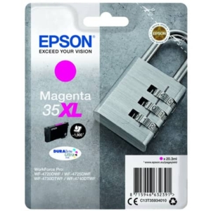 Originale Epson Ink-jet C13T35934010 Cartuccia Lucchetto Durabrite Ultra 35XL - 20,3 ml Magenta-0