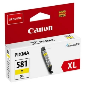 Originale Canon Ink-jet 2051C001 Cartuccia alta resa ChromaLife100 CLI-581Y - XL - Giallo -0