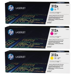 Originale HP CF440AM conf.3 Toner 312A 3 Ciano+Magenta+Giallo -0