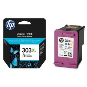 Cartuccia Originale Ink-jet HP 303XL T6N03AE alta capacità - 3 colori - 415 pagine-0