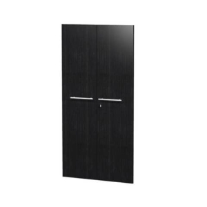 Coppia ante melaminico mobile medioalto Artexport Flora Nero venato - L80 H153,8 SP. 1,8 cm - 91073M/8-0