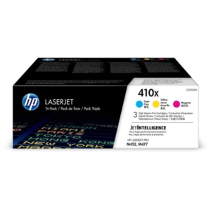 Originale HP CF252XM conf.3 Toner alta capacità JetIntelligence 410X 3 Ciano+Magenta+Giallo -0