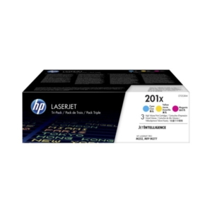Toner Originali HP CF253XM Toner 201X 3 Ciano+Magenta+Giallo 2300 pagine cadauno (conf.3)-0