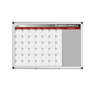 Lavagne planning Bi-Office laccata - mensile - 90x60 cm - GA03267170-0