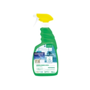 Detergente ecologico per vetri specchi e superfici Sanitec - 750 ml - 3102-0