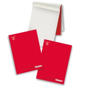 Blocchi collati Master Pigna - A4 - 10 mm - 90 fogli (conf.5)-0