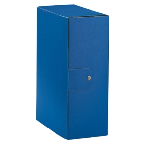 Scatole portaprogetti Eurobox Esselte - Dorso 12 cm - 25x35 cm - Blu (conf.5)-0