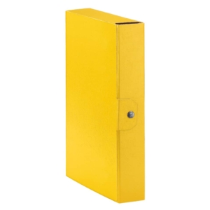 Scatole portaprogetti Eurobox Esselte - Dorso 6 cm - 25x35 cm - Giallo (conf.5)-0