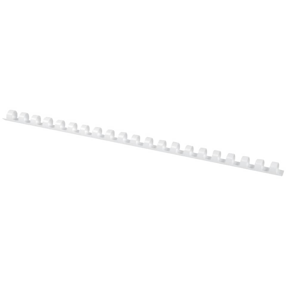 Dorsi a spirale Q-Connect A4 Bianco 8 mm - fino a 45 fogli (conf.100)-0 - Loveoffice