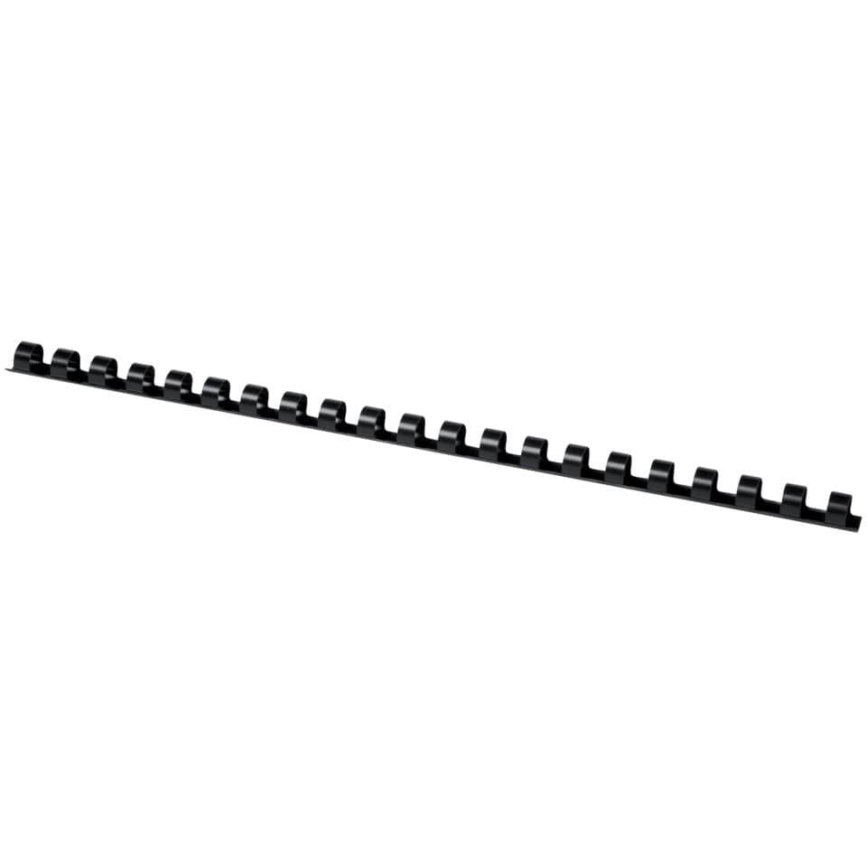 Dorsi a spirale Q-Connect A4 Nero 10 mm - fino a 65 fogli (conf.100)-0 - Loveoffice