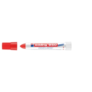Pennarello a cera Edding 950 - Paint Markers Rosso - 10 mm-0