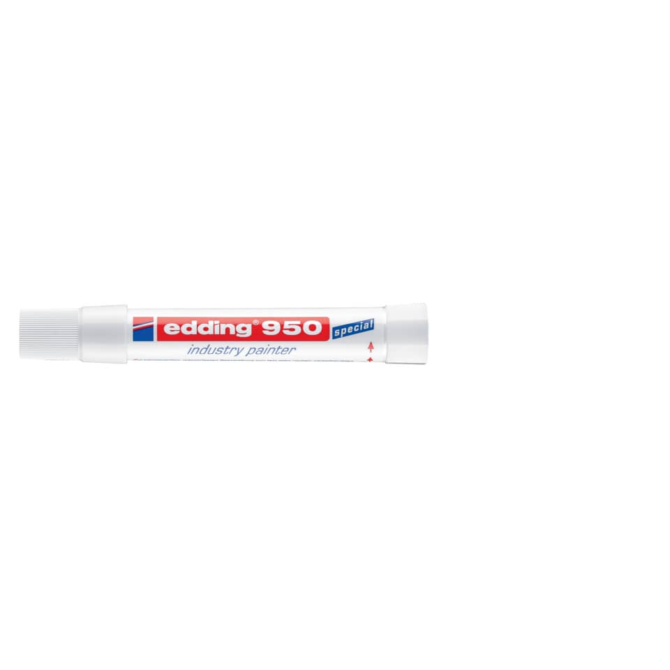 Pennarello a cera Edding 950 - Paint Markers Bianco - 10 mm-94013 - Loveoffice