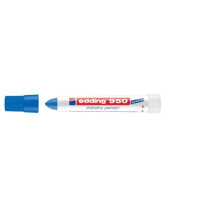 Pennarello a cera Edding 950 - Paint Markers Blu - 10 mm-0
