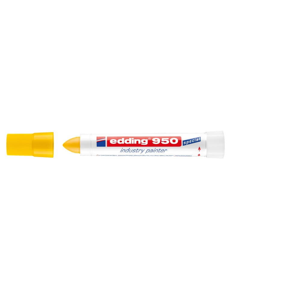 Pennarello a cera Edding 950 - Paint Markers Giallo - 10 mm-0 - Loveoffice