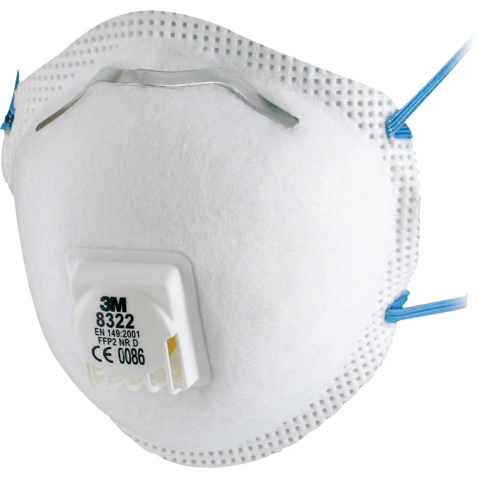Respiratore monouso 3M FFP2 con valvola (conf.10)-0 - Loveoffice
