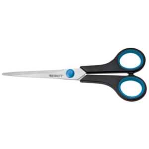 Forbici Westcott Easy Grip Blu/nero lama 18 cm E-30271 00-0