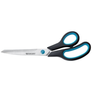Forbici Westcott Easy Grip lame arcuate asimmetriche Blu/nero 24,5 cm E-30293 00-0