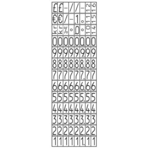 Prezzatrice 1 linea AVERY 8 caratteri PL1/8-0