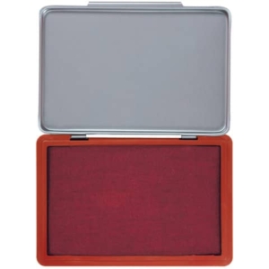 Cuscinetto per timbri Q-Connect 11x7 cm Rosso KF25212-0