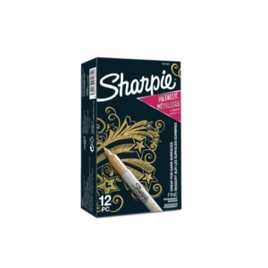 Pennarello indelebile Sharpie Metallic - F - punta conica 3 mm Oro 1891062-0