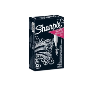 Pennarello indelebile Sharpie Metallic - F - punta conica 3 mm Argento 1891063-0