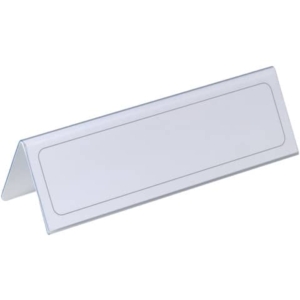 Portanomi DURABLE da tavolo polietilene Trasparente inserto 61/122 x 210 mm - 805219 (conf.25)-0