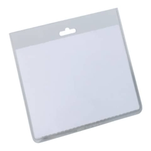 Portanomi DURABLE tasca chiusa Trasparente 60x90mm - 813519 (conf.20)-0