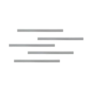 Clip adesive DURABLE DURAFIX® RAIL Argento metallizzato 297x17mm (conf.5)-0
