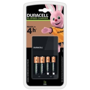 Caricabatterie Duracell Charger CEF 14 (4 ore) con 2 AA+2AAA Value n/a DU101-0