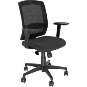Sedia ergonomica schienale in rete Unisit Molly - ignifugo Nero - MLA/IN-0