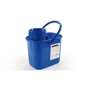 Secchio Perfetto factory Polar con strizzatore - 15 litri Blu 26545-0