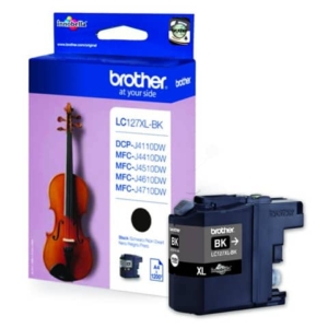Cartuccia Ink-jet Originale alta resa LC-127 Brother Nero LC-127XLBK-0