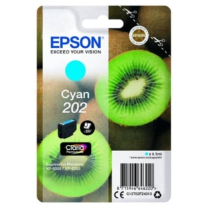 Cartuccia Ink-jet Kiwi 202 Epson Ciano C13T02F24010-0