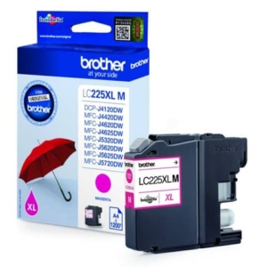 Cartuccia Ink-jet Originale alta resa LC-225 Brother Magenta LC-225XLM-0