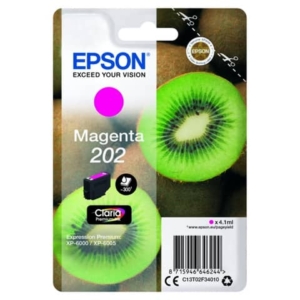 Cartuccia Ink-jet Kiwi 202 Epson Magenta C13T02F34010-0