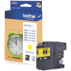 Cartuccia Ink-jet Originale alta resa LC-125 Brother Giallo LC-125XLY-0