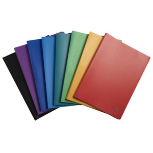 Portalistini Exacompta LINEA OPACO 8 colori assortiti ppl A4 40 buste 8540E-0