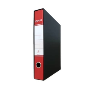 Registratori protocollo TOPToo con custodia Dorso 5 cm Rosso 23x33 cm (conf.8)-0