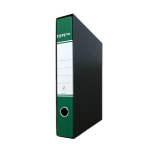Registratori protocollo TOPToo con custodia Dorso 5 cm Verde 23x33 cm (conf.8)-0