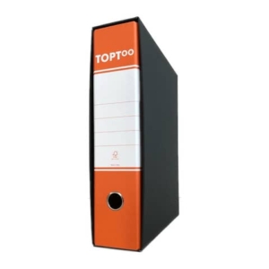 Registratori commerciali TOPToo con custodia Dorso 8 cm Arancio 23x30 cm (conf.6)-0