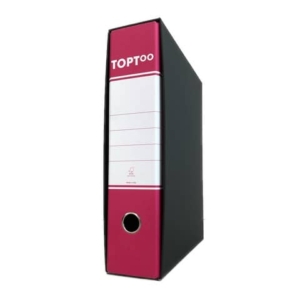 Registratori commerciali TOPToo con custodia Dorso 8 cm Magenta 23x30 cm (conf.6)-0