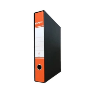 Registratori commerciali TOPToo con custodia Dorso 5 cm Arancio 23x30 cm (conf.8)-0