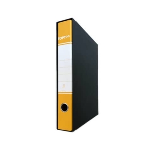 Registratori commerciali TOPToo con custodia Dorso 5 cm Giallo 23x30 cm (conf.8)-0