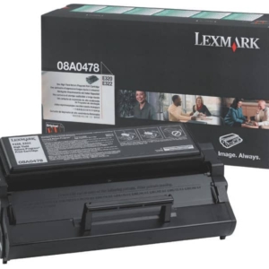 Toner alta resa return program Lexmark Nero 08A0478-0