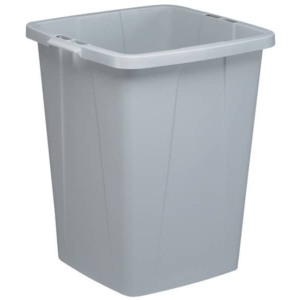 Contenitore portarifiuti DURABLE DURABIN - 90 litri - polipropilene Grigio 1800474050-0