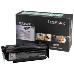 Toner alta resa return program Lexmark Nero 12A8425-0