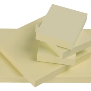 Foglietti riposizionabili Q-Connect 63 g/m² Giallo 76x51 mm - KF10501 (12 blocchetti da 100 fogli)-0