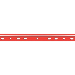 Dorso a foratura universale per stampati Q-Connect 30 cm Rosso - KF02284 (scatola da 100)-0